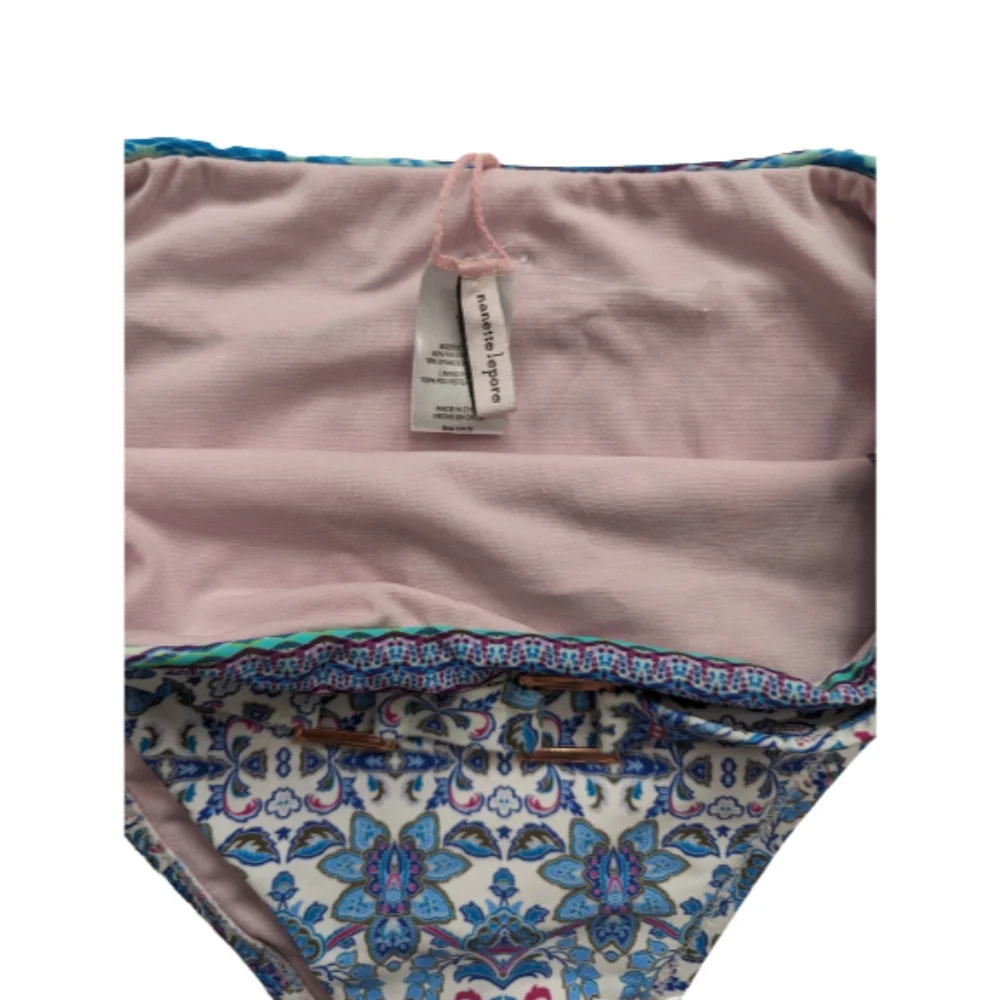 Nanette Lepore Iris Bralette High Waist Bikini 12